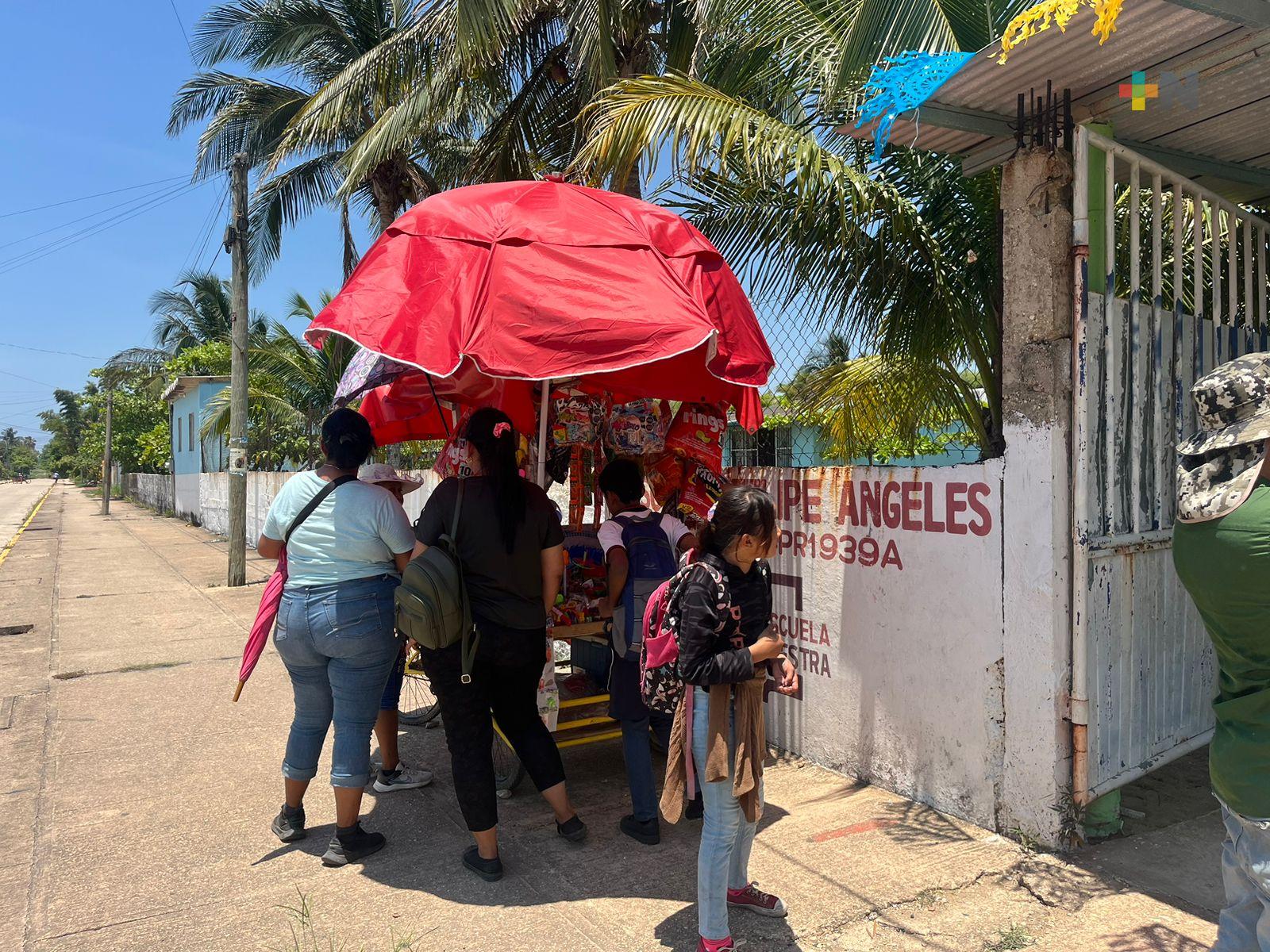 Toman medidas en escuelas del sur para proteger por altas temperaturas