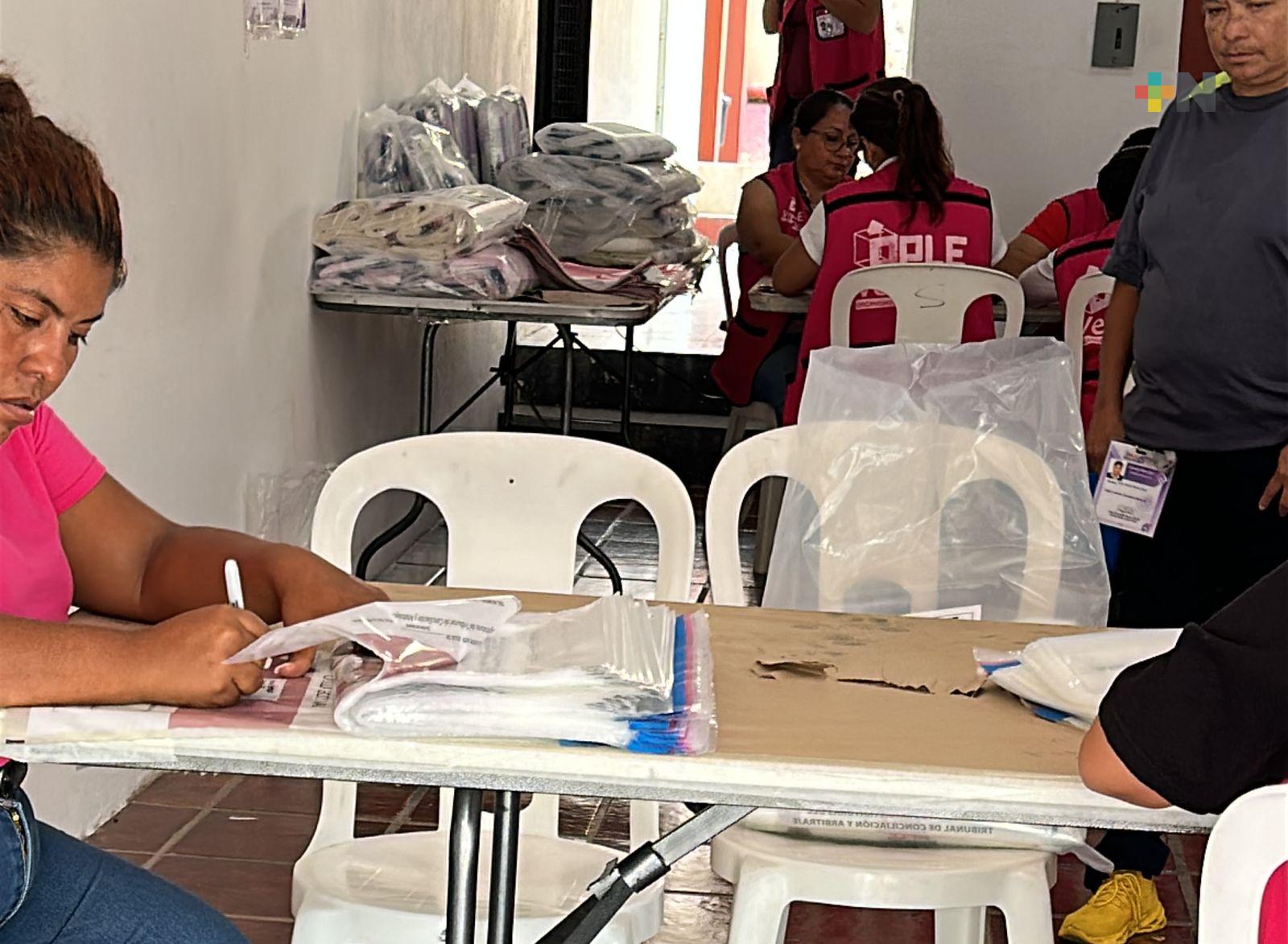 A partir del 26 de mayo iniciará distribución de paquetería electoral para el 1 de junio