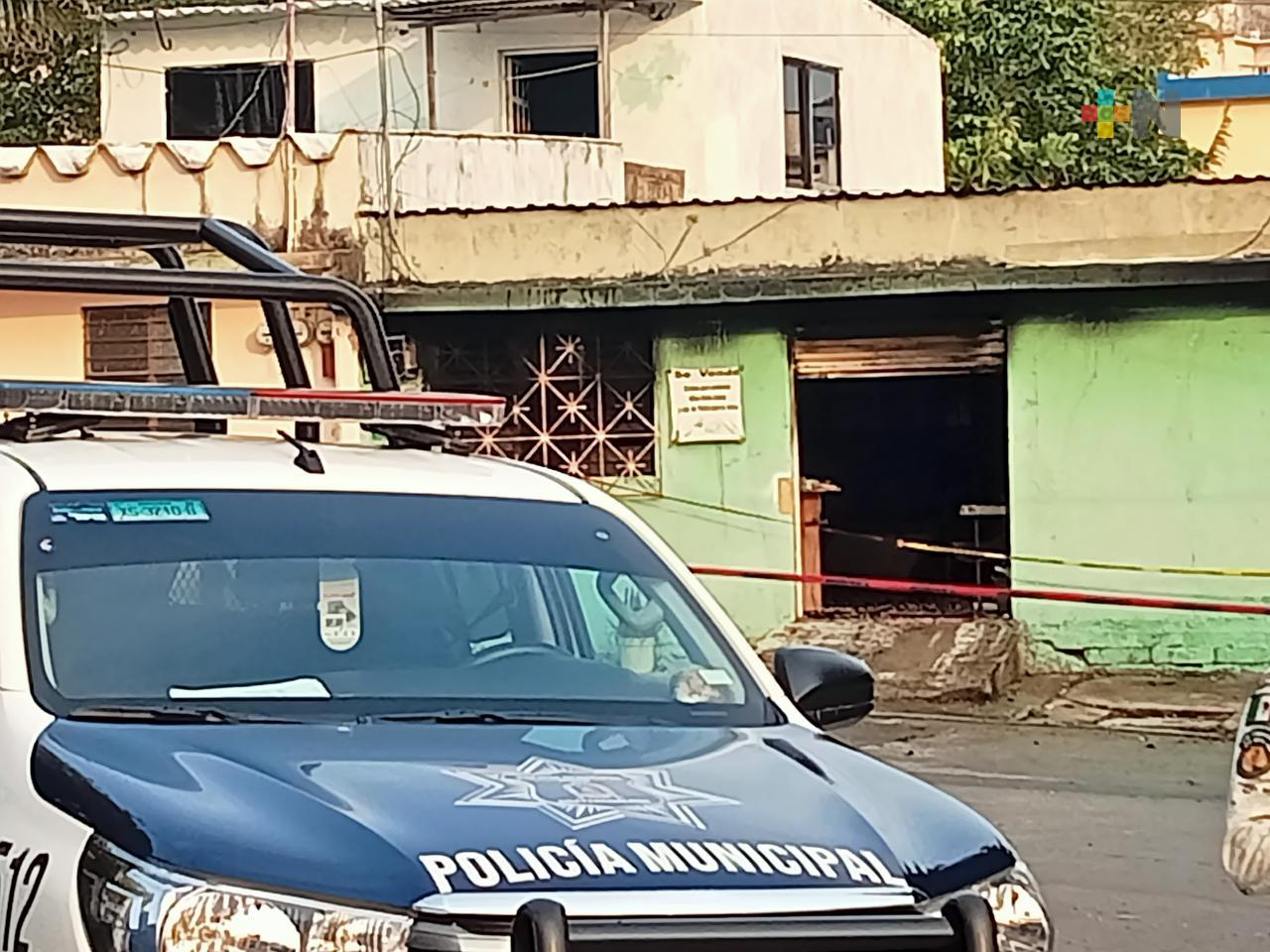 Fallece persona con discapacidad al incendiarse su domicilio en Coatzacoalcos