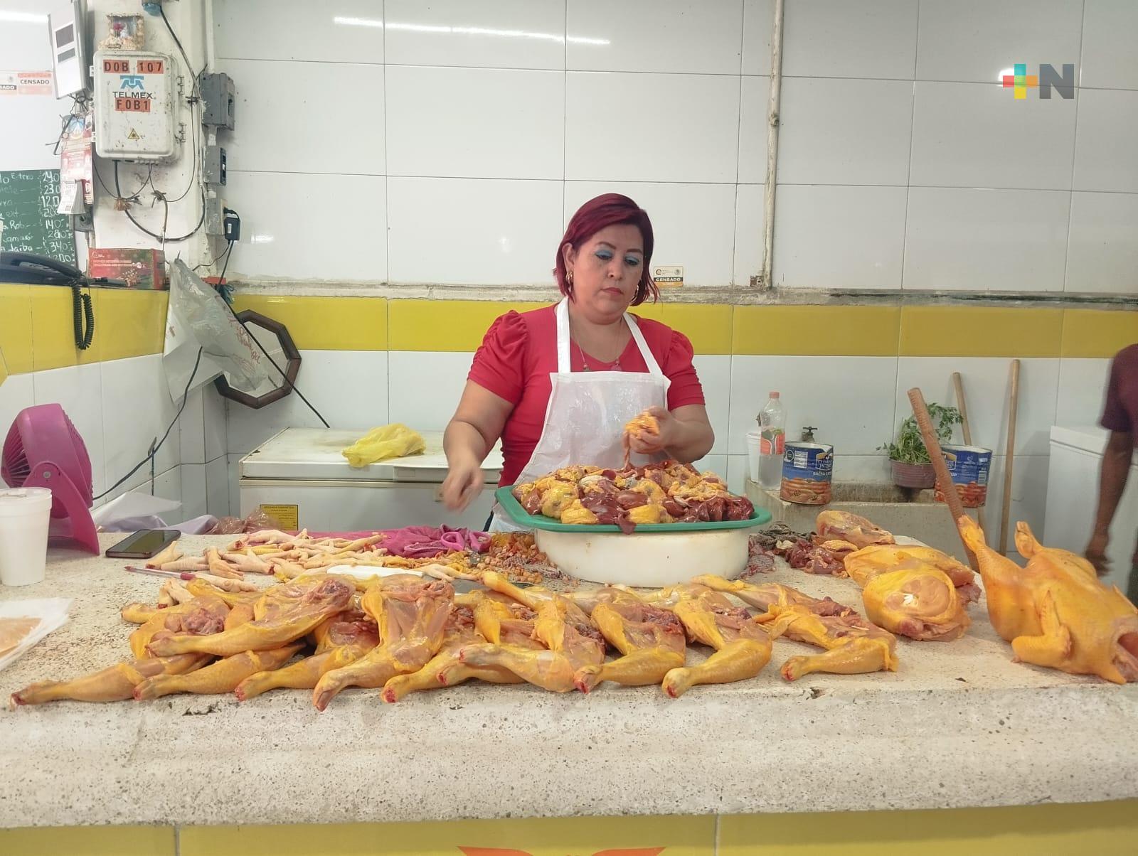 Al alza precio del pollo en municipio de Veracruz