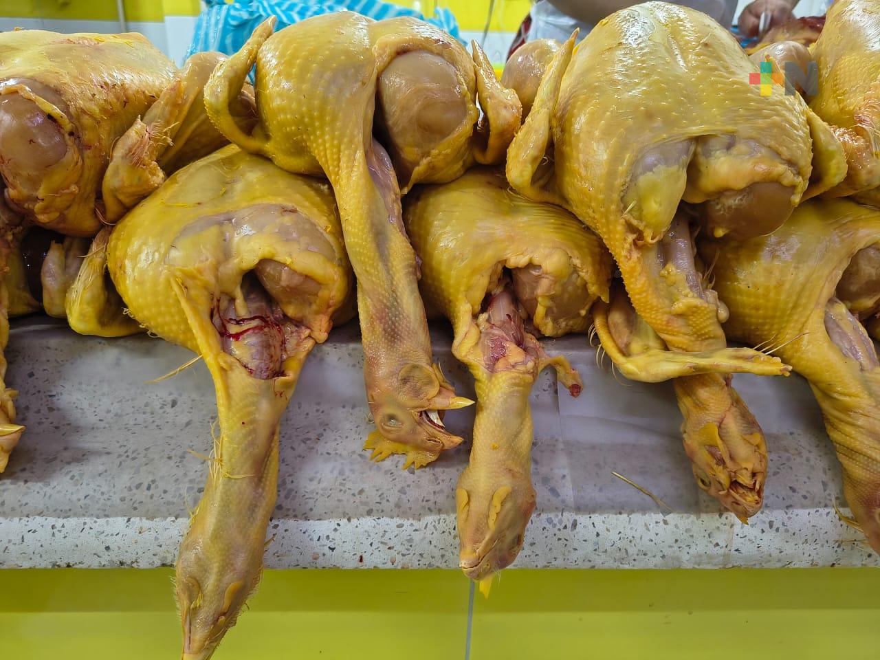 En Veracruz sube el precio del pollo