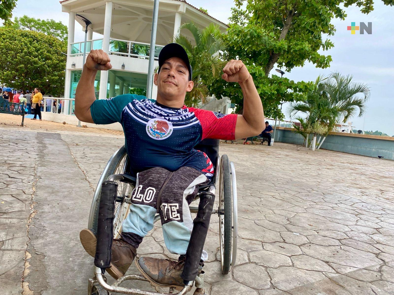 Manuel “Lobox” Cisneros, rumbo al Parajiujitsu en China