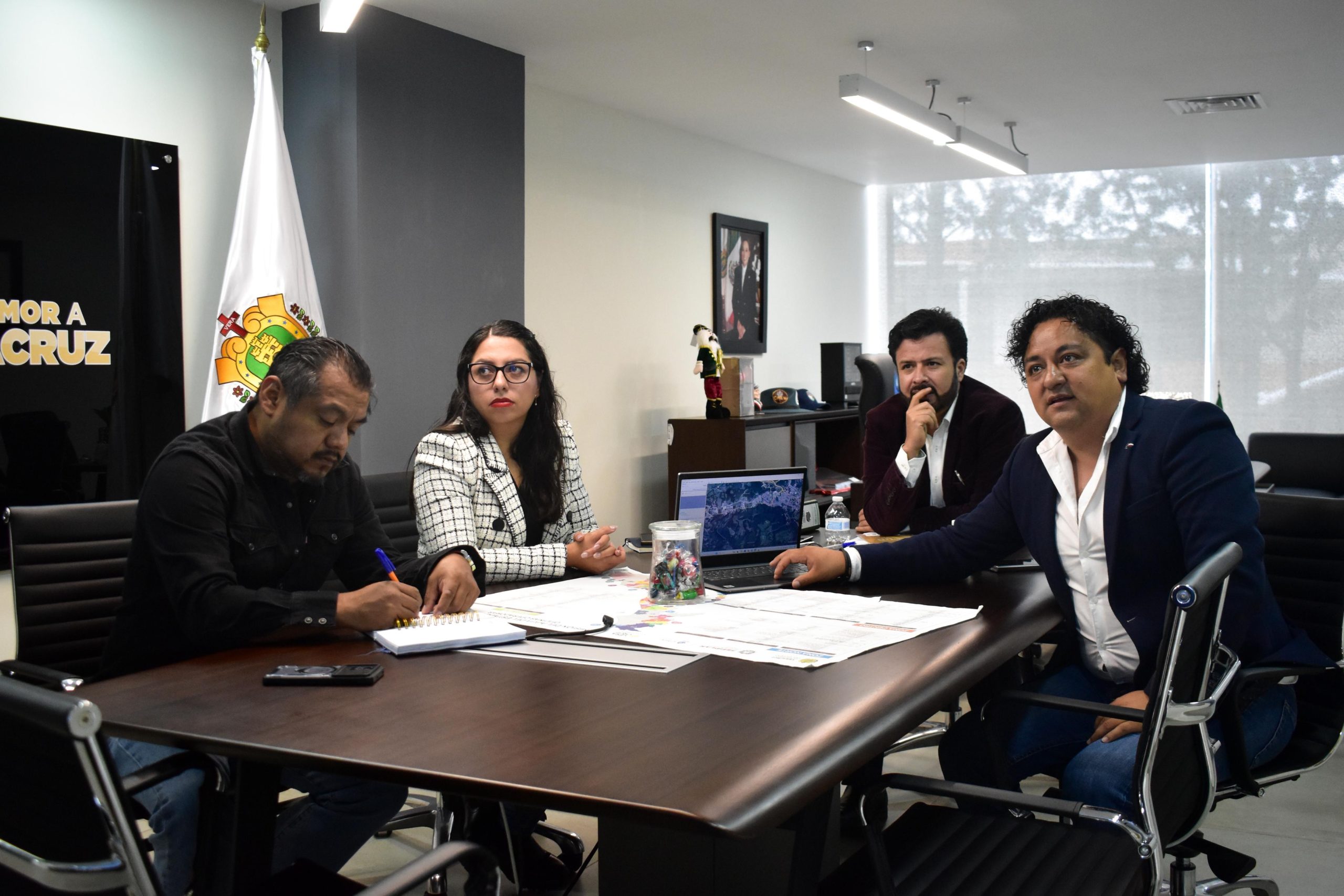 Examinan CAEV y Ayuntamiento de Rafael Lucio solución definitiva a inundaciones