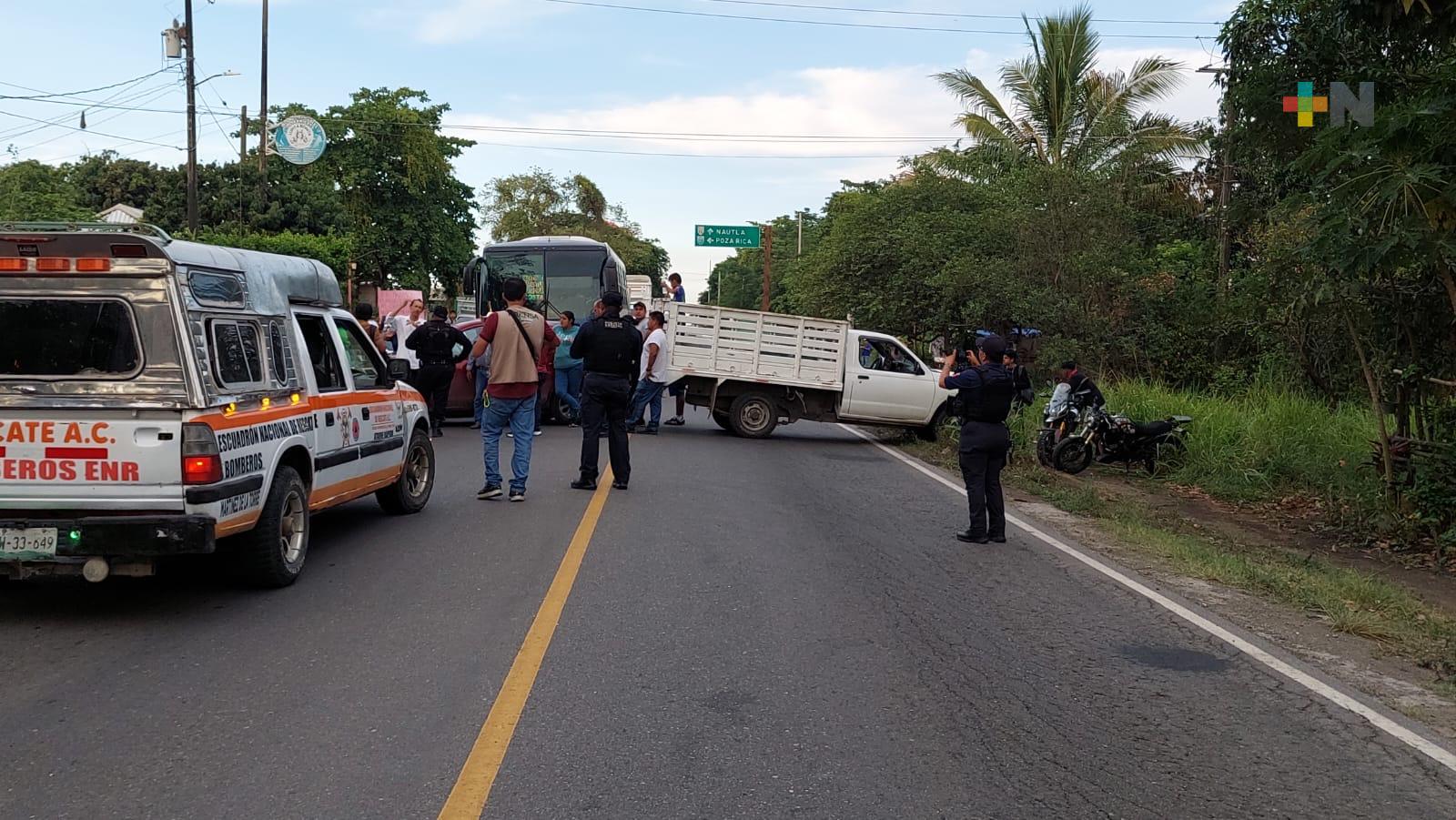 Liberan carreteras en la región de Martínez de la Torre