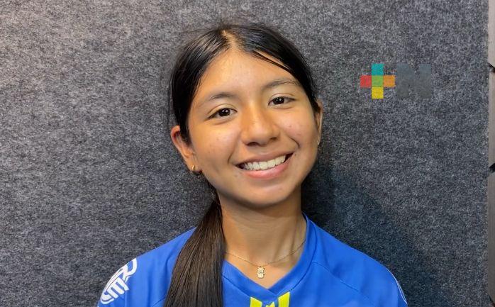 La ciclista Ciara Ortiz rumbo a la Olimpiada Nacional 2025