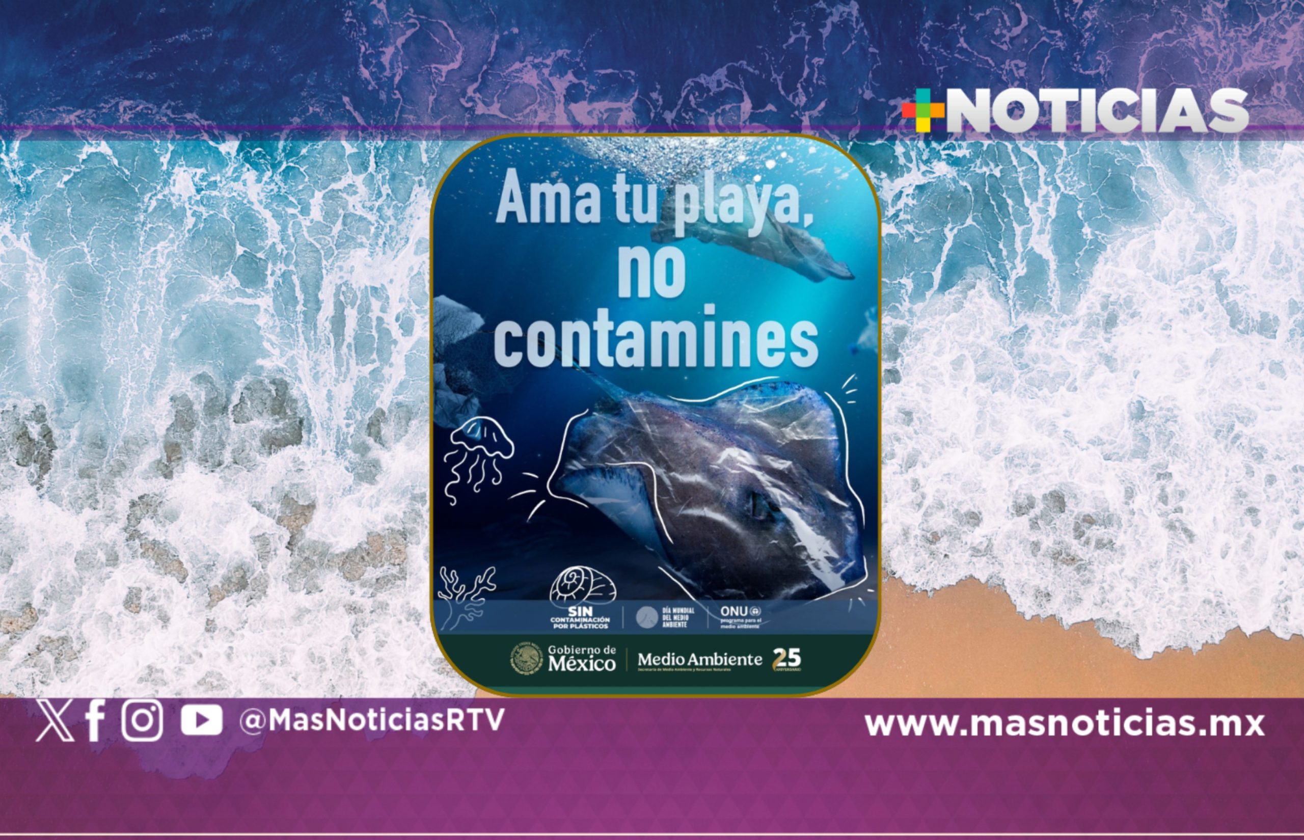 Empieza campaña de limpieza y conservación de costas de México