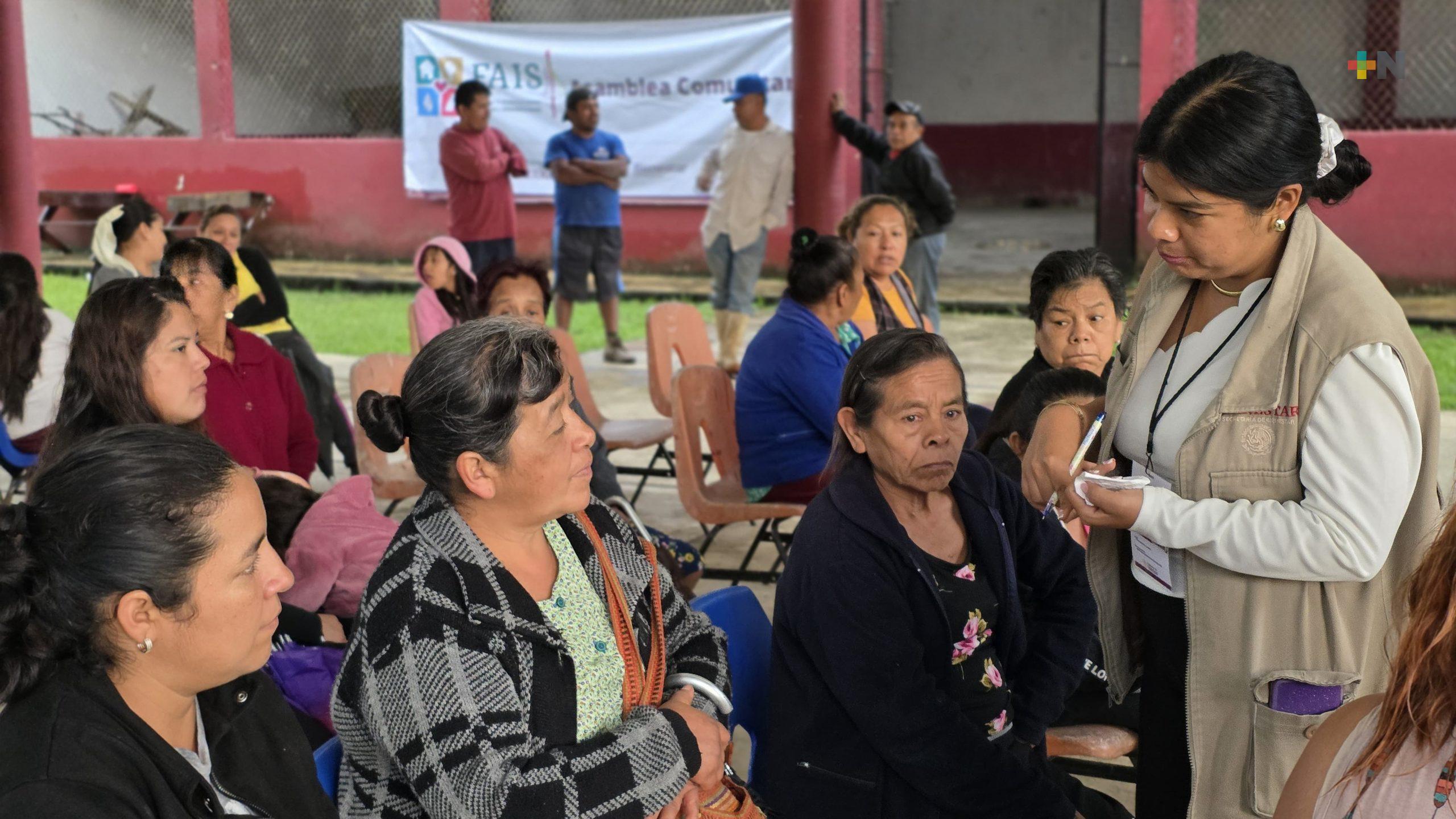 Prevén aplicar el FAIS en comunidades indígenas y afromexicanas de zona centro