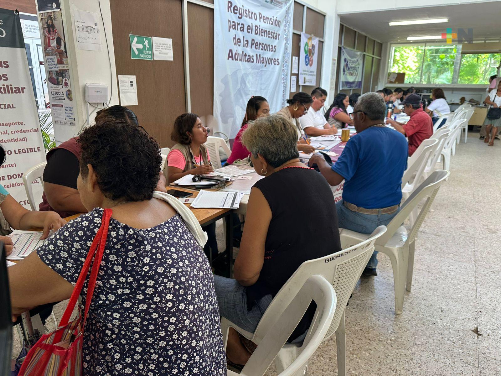 Abren incorporación para pensiones del Bienestar en Coatzacoalcos