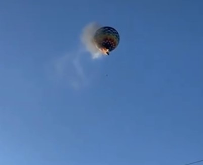 Incendio en globo aerostático deja ocho personas fallecidas en Brasil