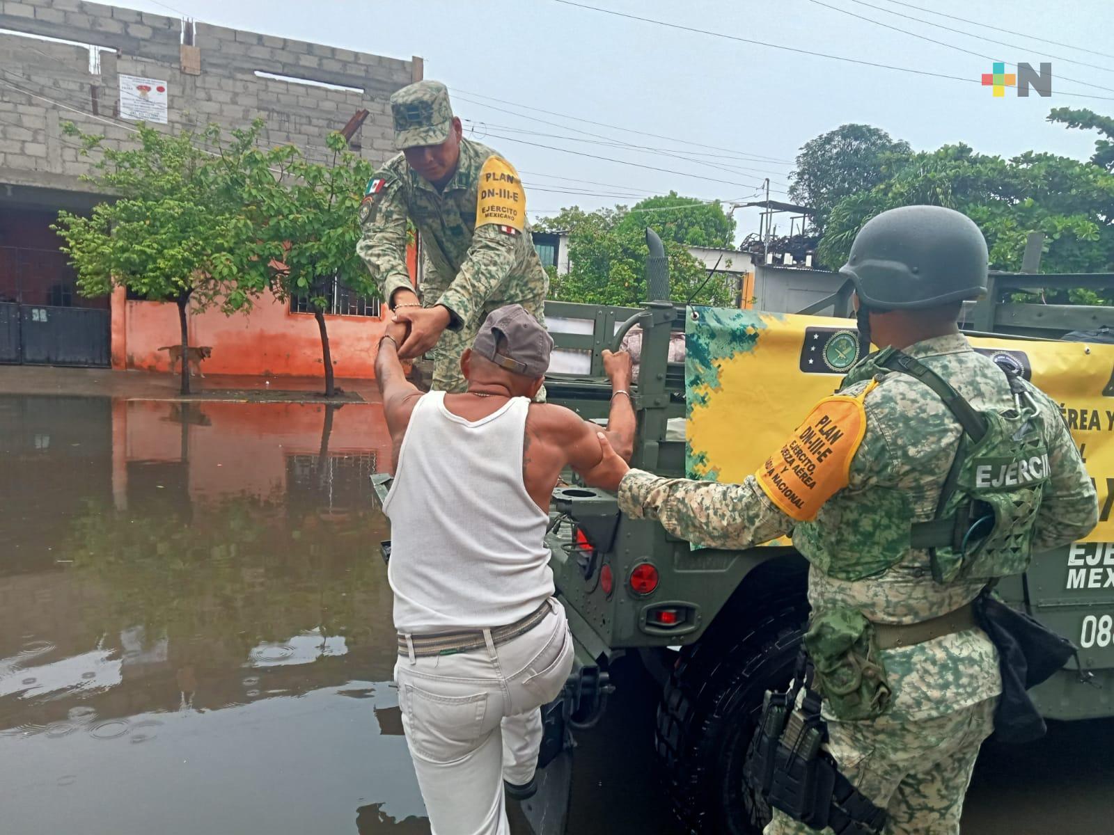 Activan Plan DN III E en Veracruz y Boca del Río
