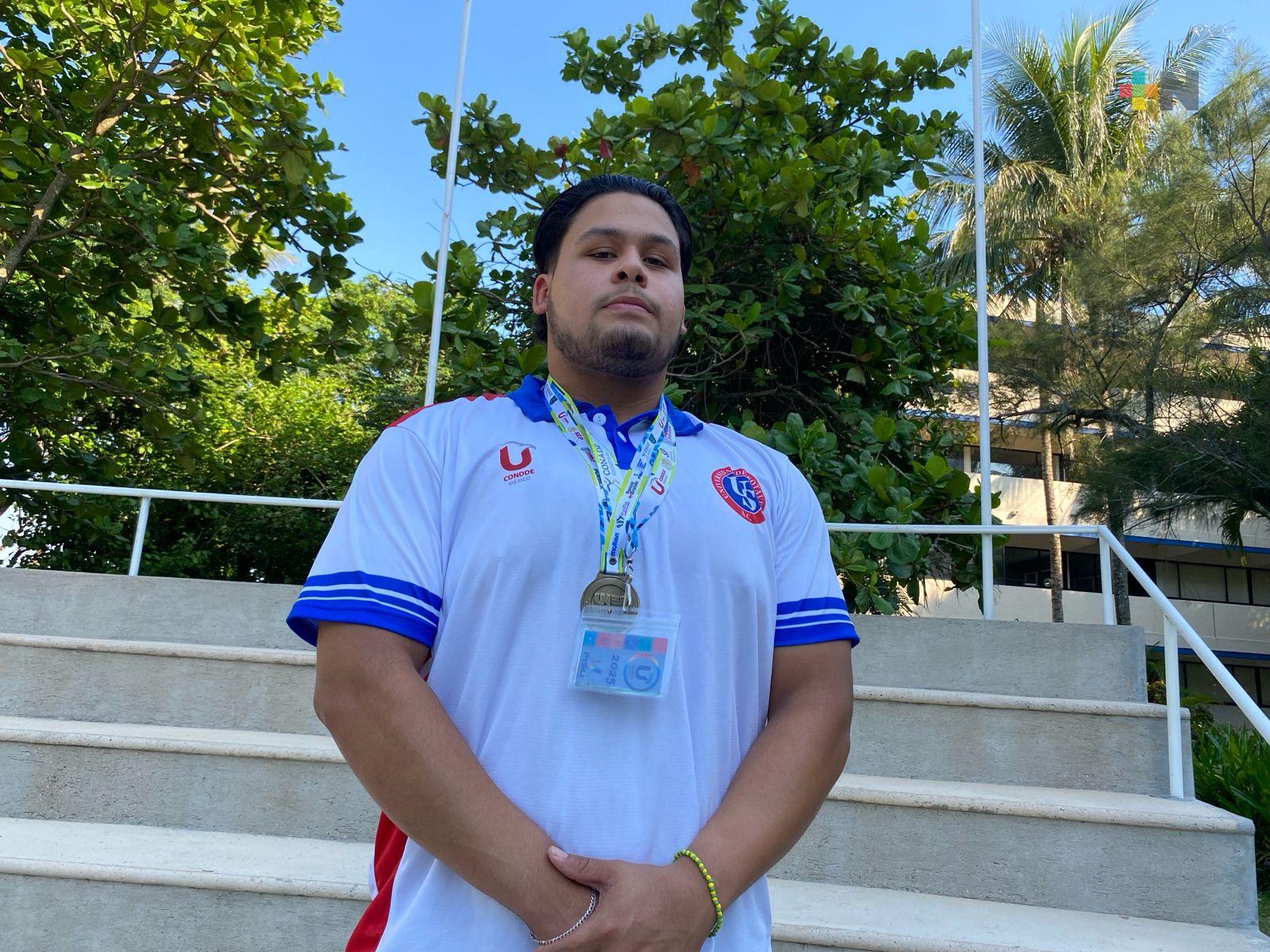 Amir Mancilla obtuvo boleto para competir en Mundial Universitario