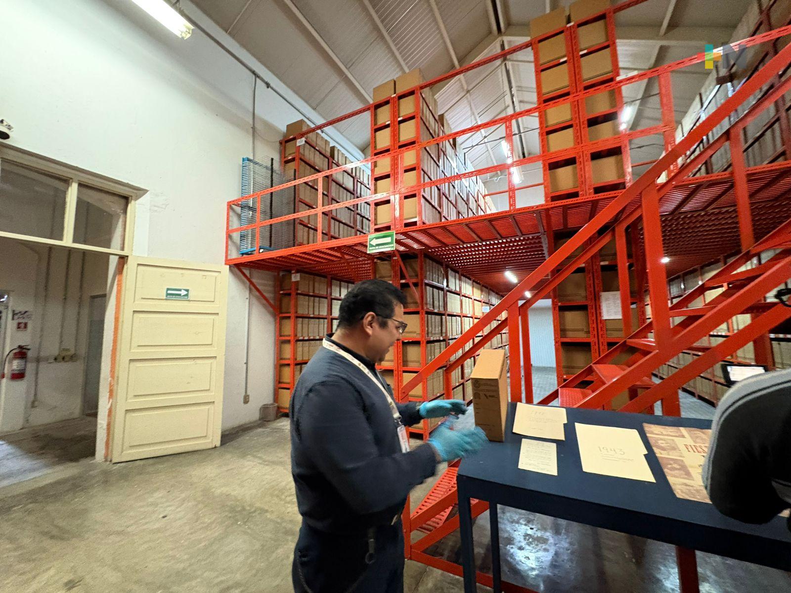 Cuidado del archivo histórico requiere instalaciones especiales