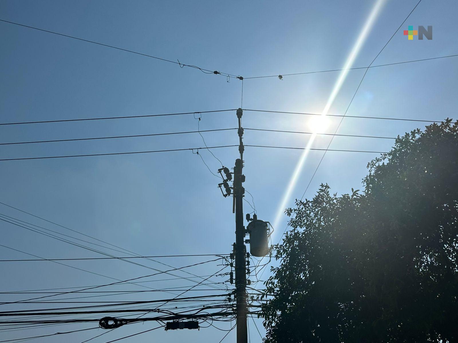 En Coatzacoalcos se mantienen temperaturas mayores a los 30°
