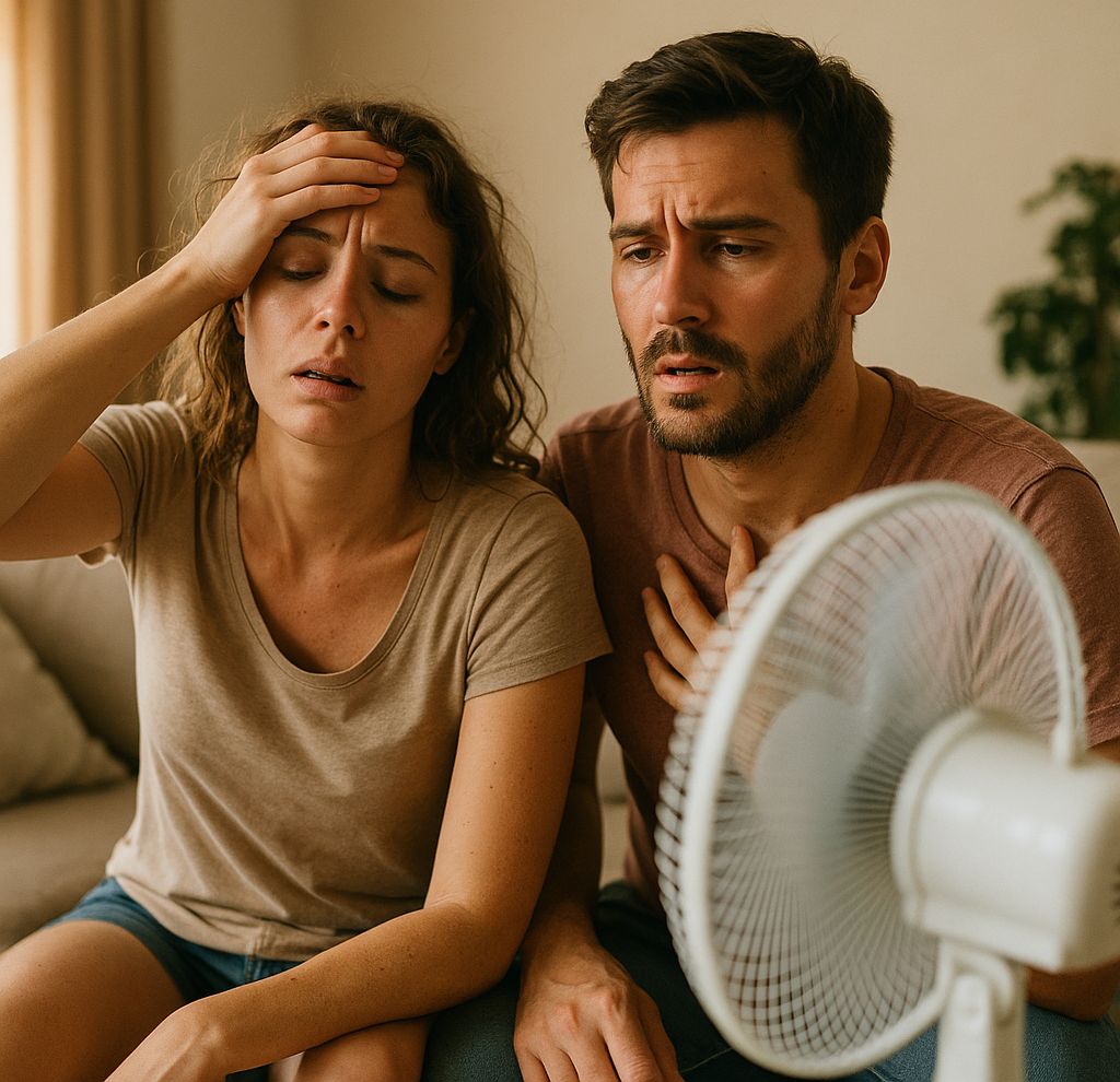 El calor afecta las relaciones sexuales y amorosas