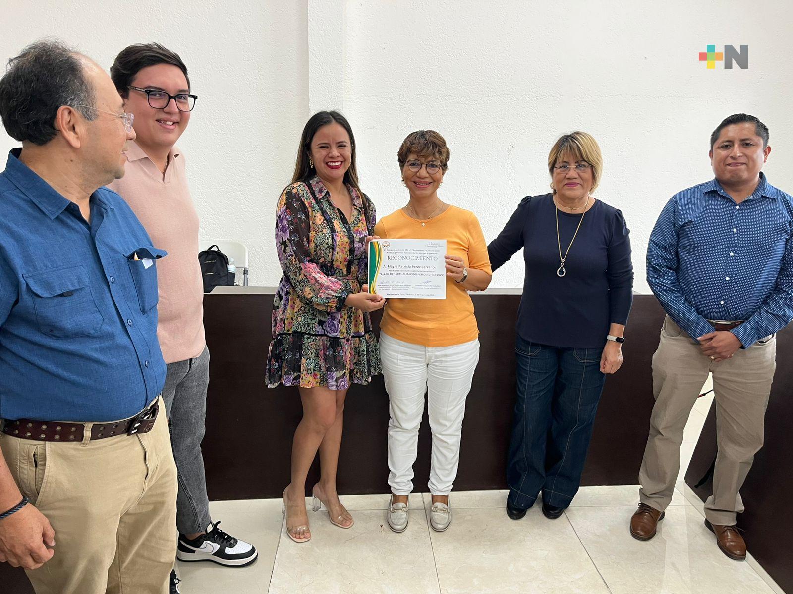 Periodistas necesitan actualización constante: Guadalupe Mar Vázquez