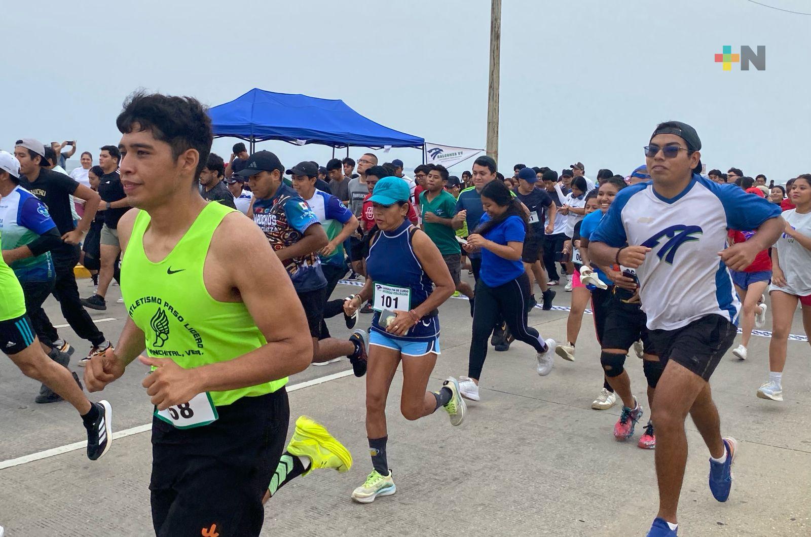 Realizan la Carrera Atlética de Fin de Curso en la región Coatzacoalcos-Minatitlán