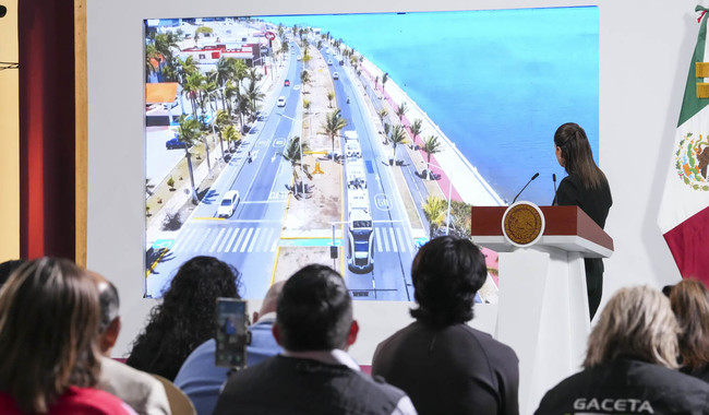 Claudia Sheinbaum anuncia inicio de operaciones del tren ligero de Campeche a partir del próximo 20 de julio