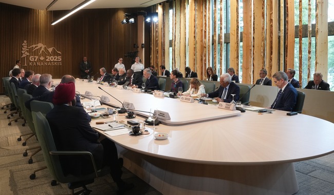 Presidenta Claudia Sheinbaum propone en G7, Cumbre Mundial por el Bienestar Económico