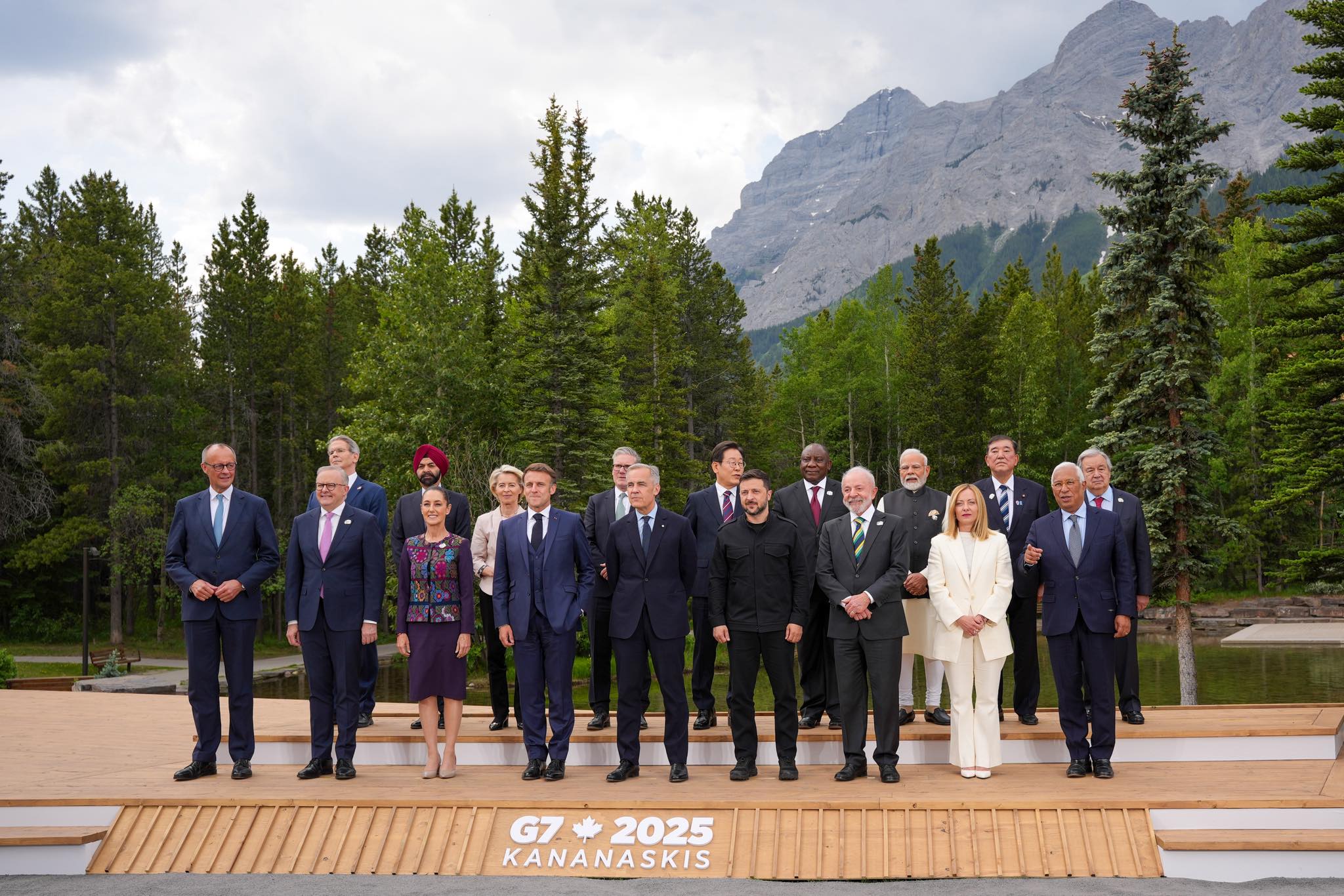 Claudia Sheinbaum en Cumbre G7 en Canadá