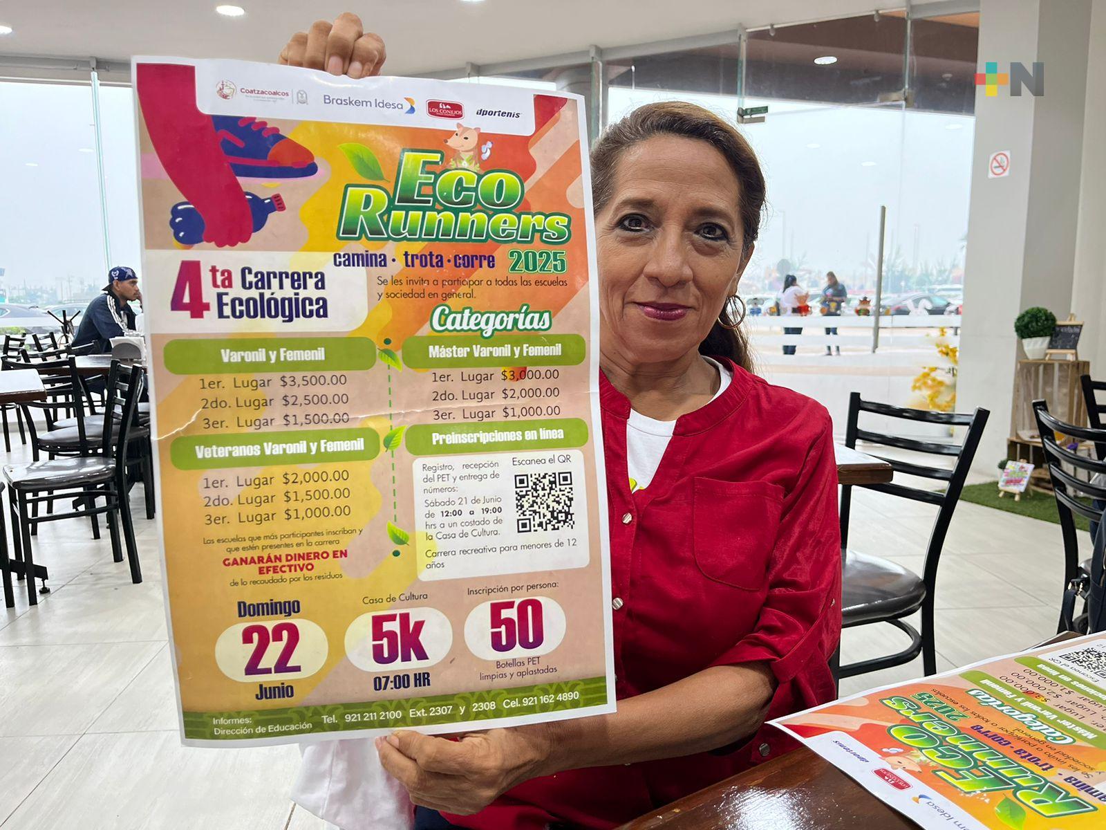 Carrera Eco Runners en Coatzacoalcos fomenta cuidado al medio ambiente