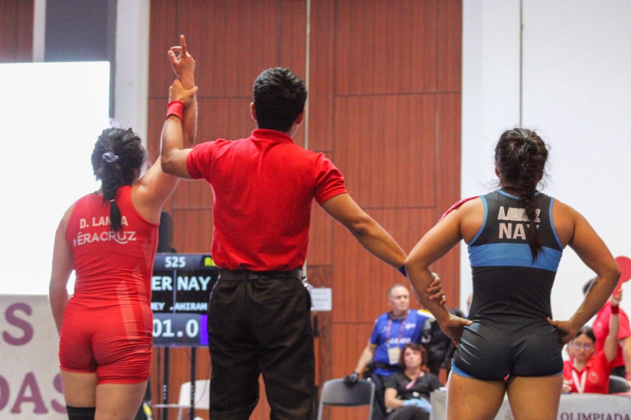 Dos bronces para Veracruz en luchas de ON 2025