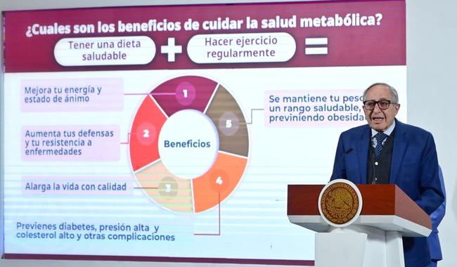 Dieta saludable y actividad física para mantener buena salud metabólica