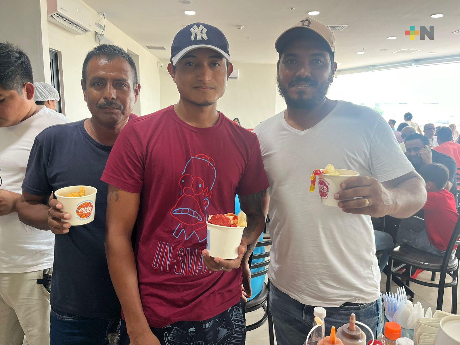 En restaurante del sur de Veracruz festejaron a papás