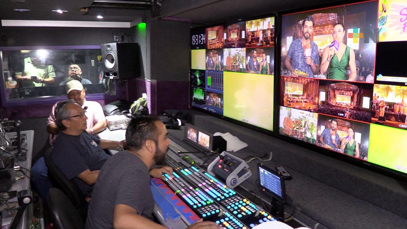 Equipo de RTV comprometido con llevar los mejores eventos a los veracruzanos