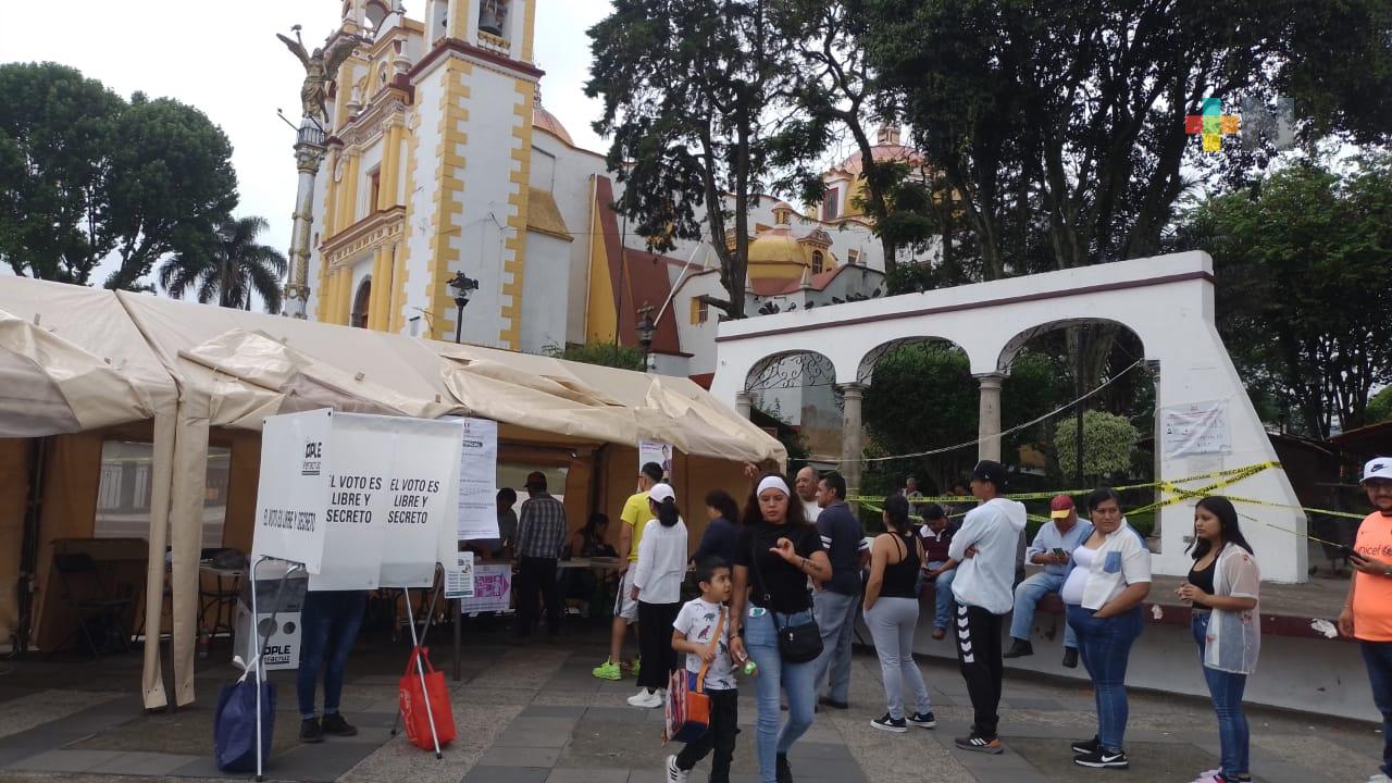 Con normalidad se desarrollan comicios en Xico