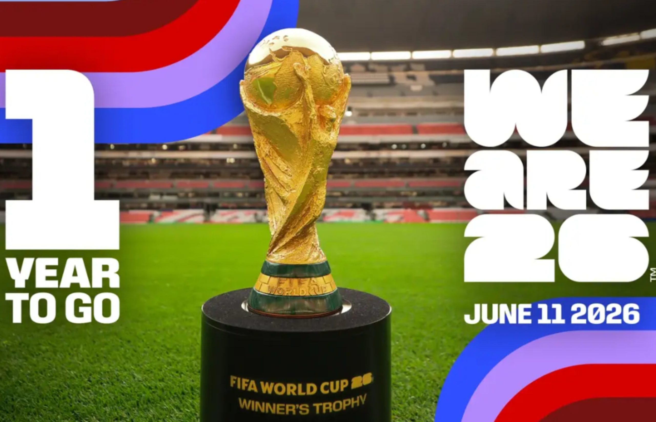 ¡A un año del Mundial 2026! Prevén derrama de 500 mdd en México