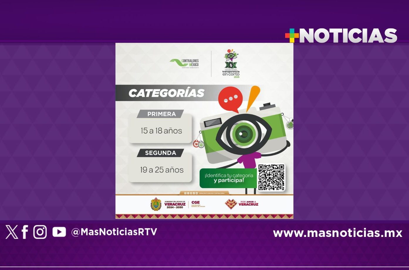 Convocan a jóvenes al XX Concurso Nacional de Transparencia en Corto
