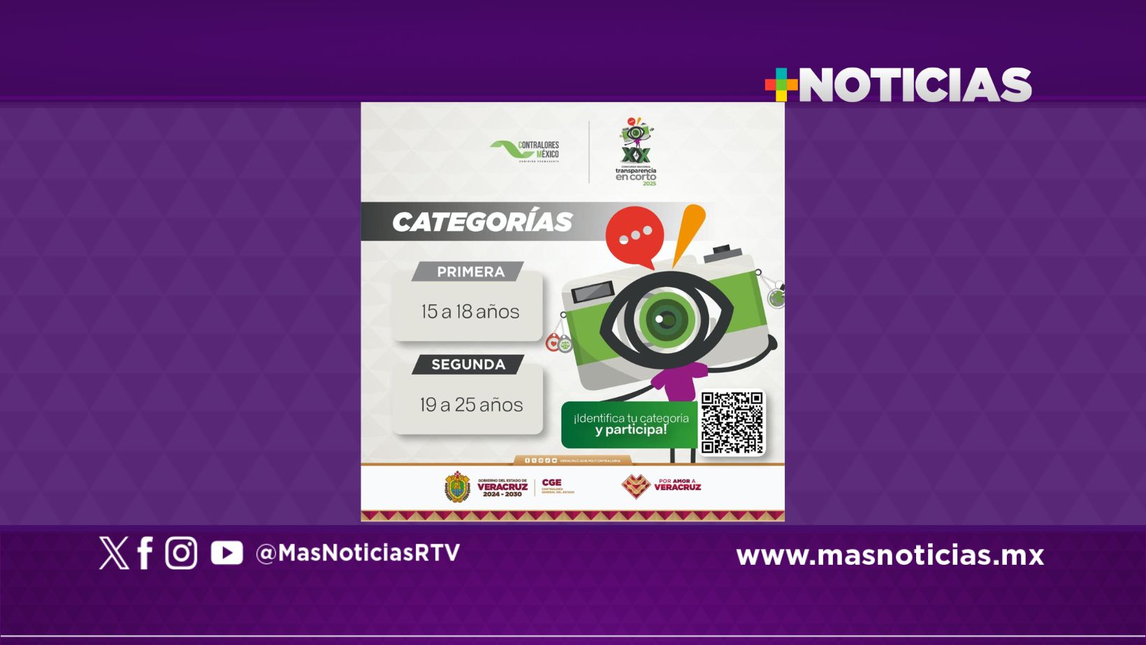 Convocan a jóvenes al XX Concurso Nacional de Transparencia en Corto