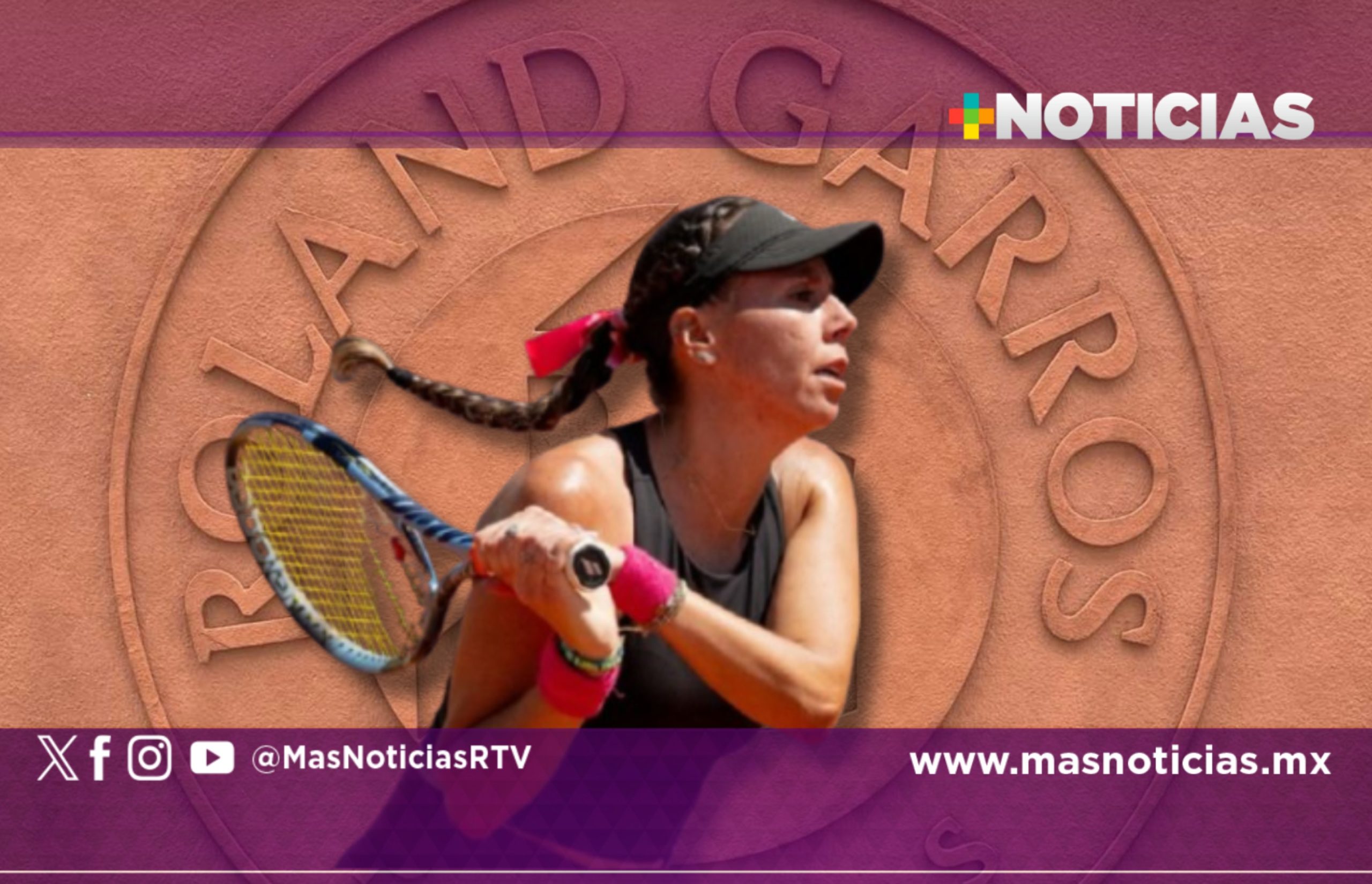 Concluye participación mexicana en Roland Garros