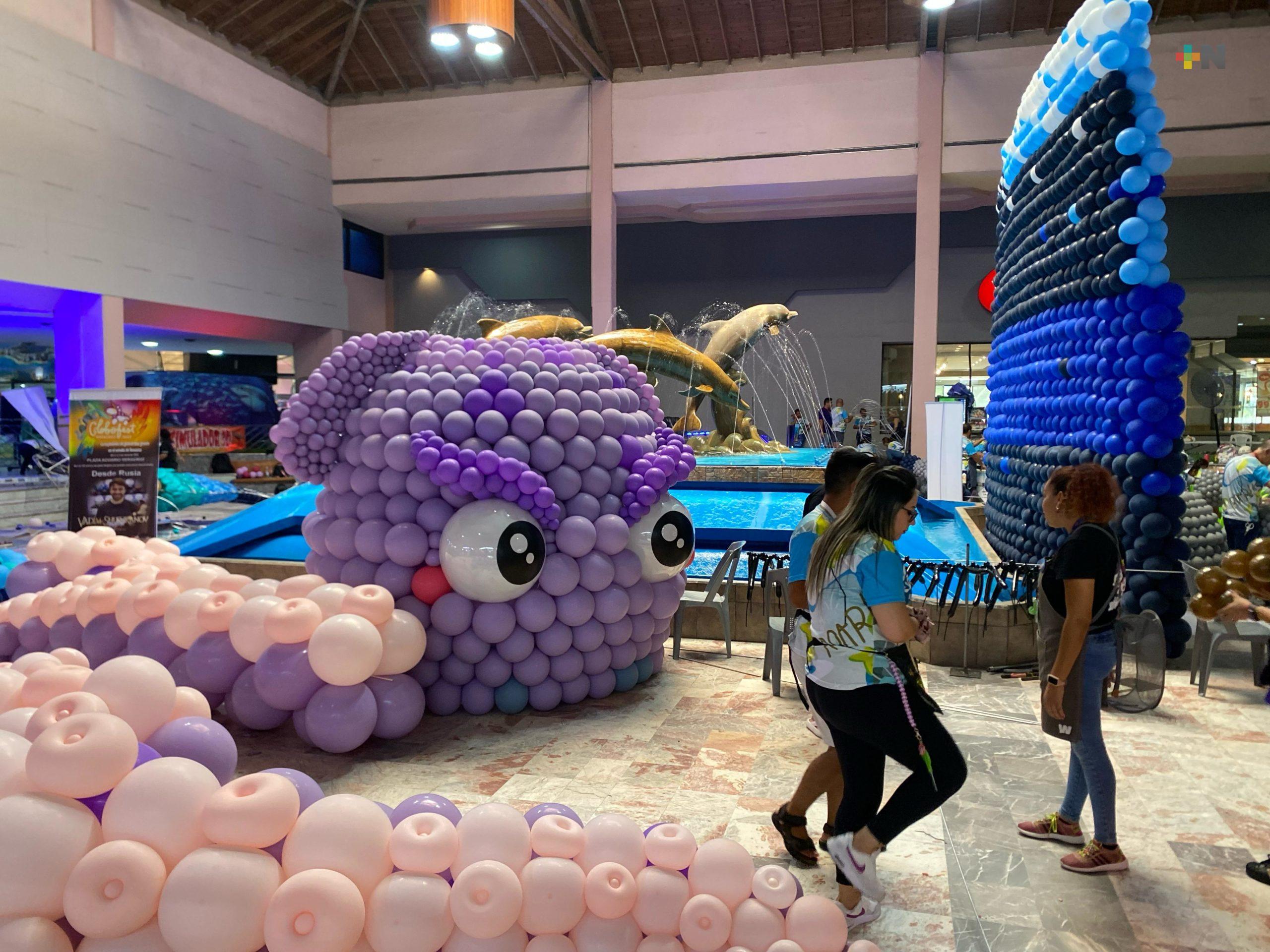 Con Globofest, Veracruz se llena de color