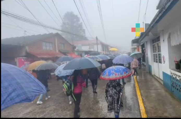 Exhorta PC a prevenir riesgos por lluvia y tormentas eléctricas en norte de Veracruz