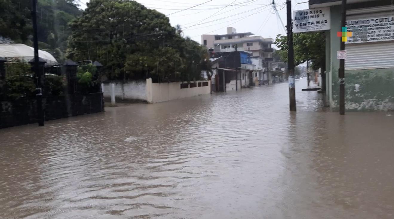 Tuxpan en alerta gris por temporal lluvioso