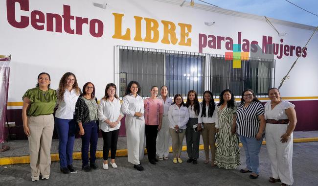 Inaugura Sheinbaum primer Centro LIBRE para mujeres en Temixco