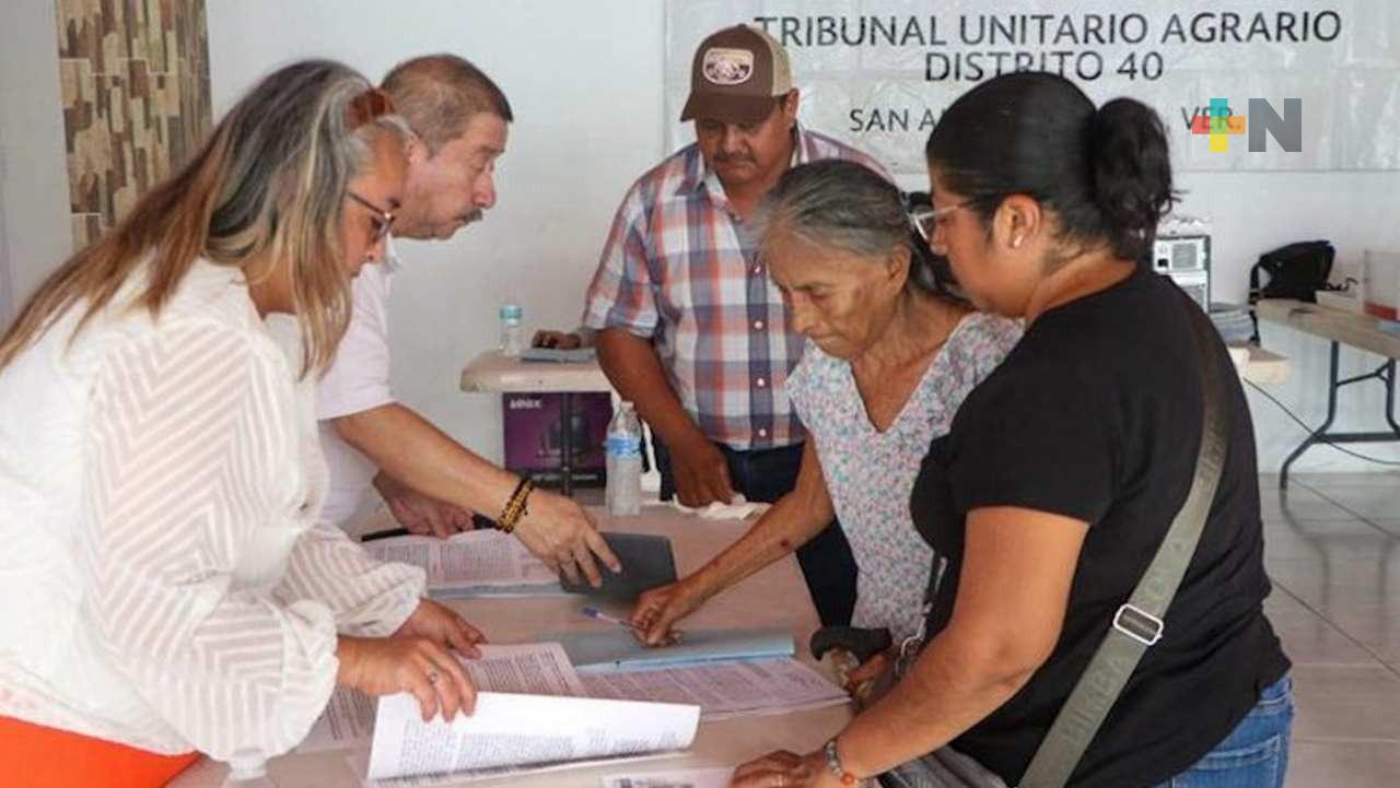 Realizan Jornada Nacional de Justicia Agraria Itinerante 2025