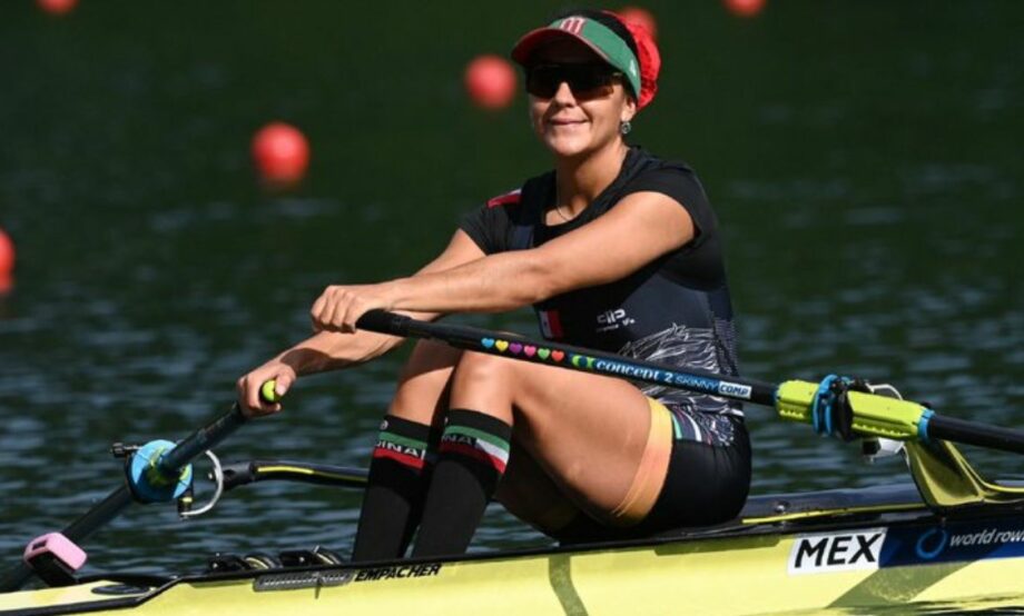 Kenia Lechuga gana oro en la Copa del Mundo de Remo