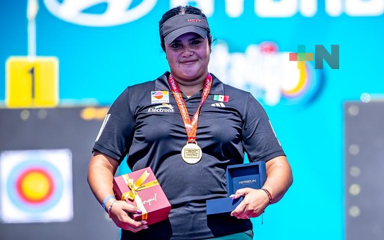 Arquera Maya Becerra gana medalla de oro y se consagra monarca del mundo en Turquía