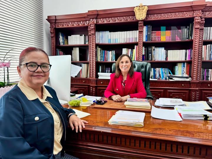 Se reúne Rocío Nahle con Daniela Griego, alcaldesa electa de Xalapa