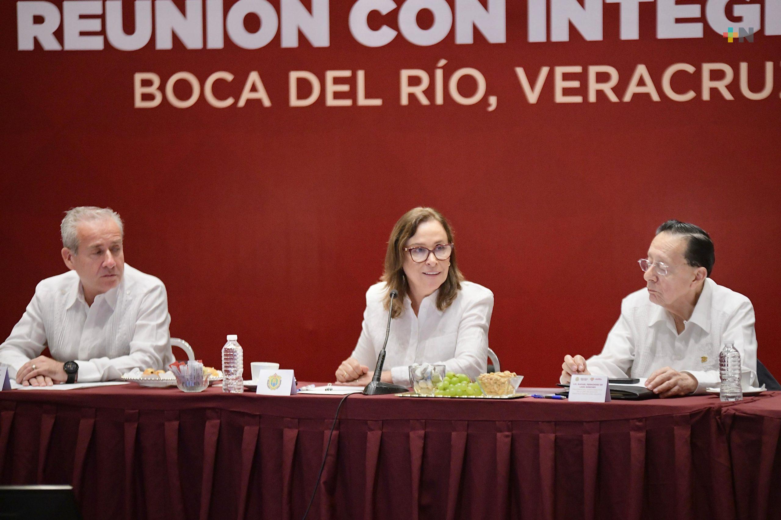 “Ni un peso a nadie, cada obra será supervisada”: Gobernadora a empresarios de la construcción