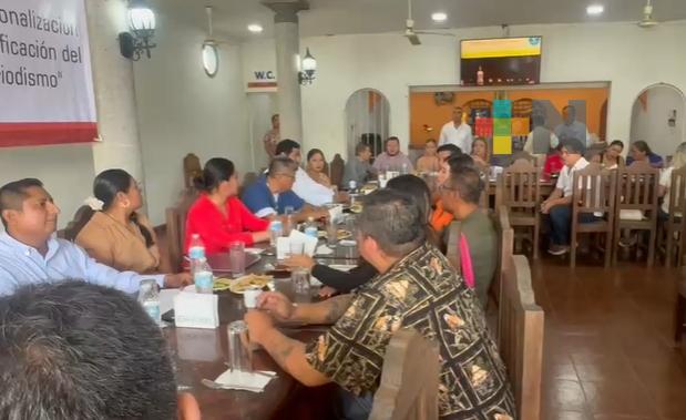 Periodistas conmemoraron el Día de la Libertad de Expresión