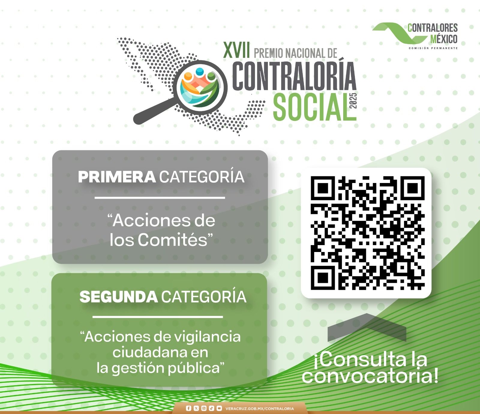 Tu vigilancia cuenta, participa en el Premio Nacional de Contraloría Social