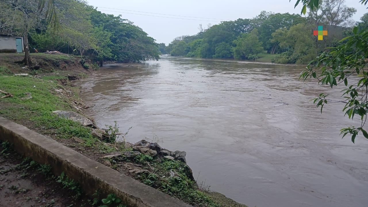 Río Jamapa y Cotaxtla registran un descenso en el nivel de agua