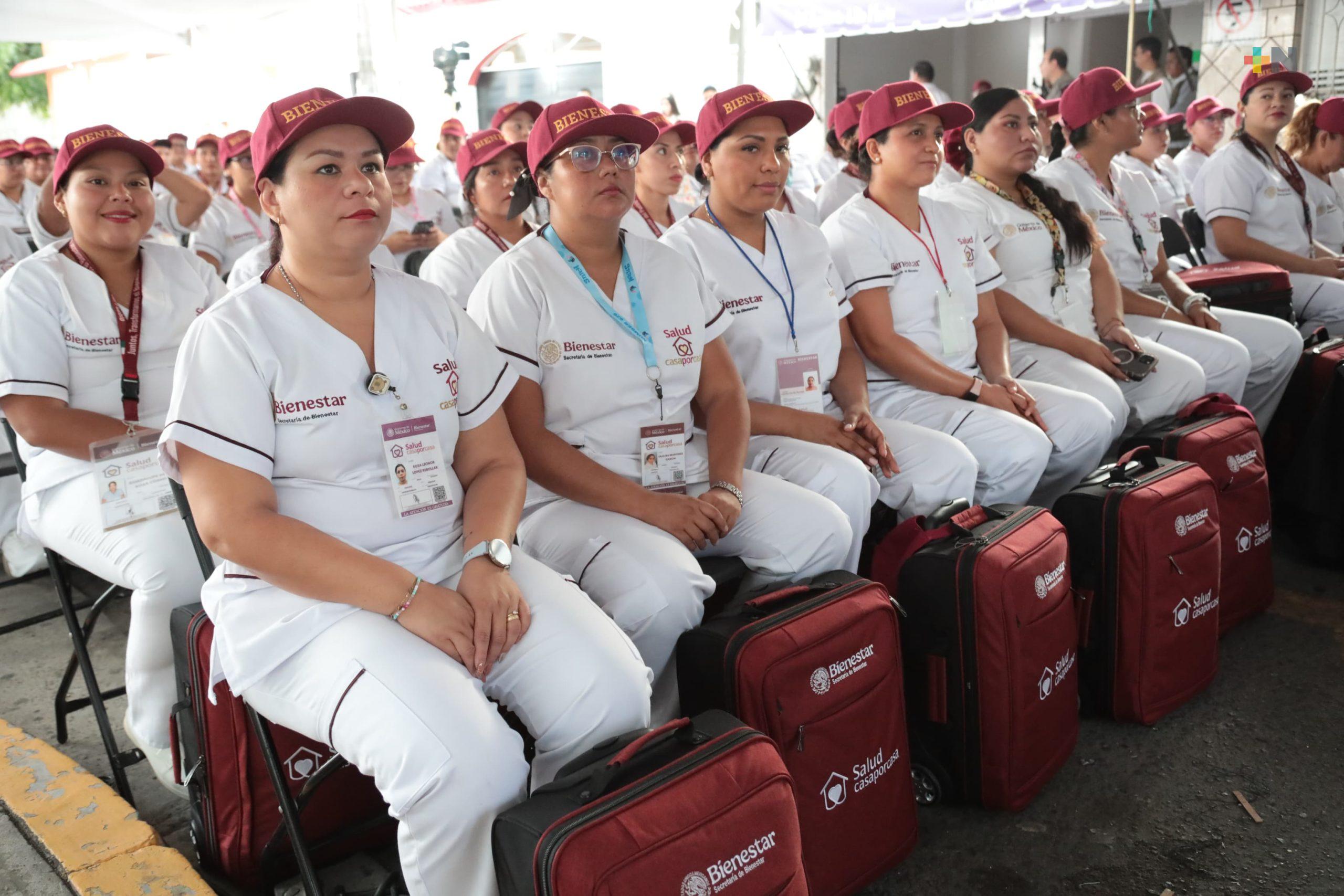 Inicia atención médica a domicilio para adultos mayores y personas con discapacidad en la zona sur