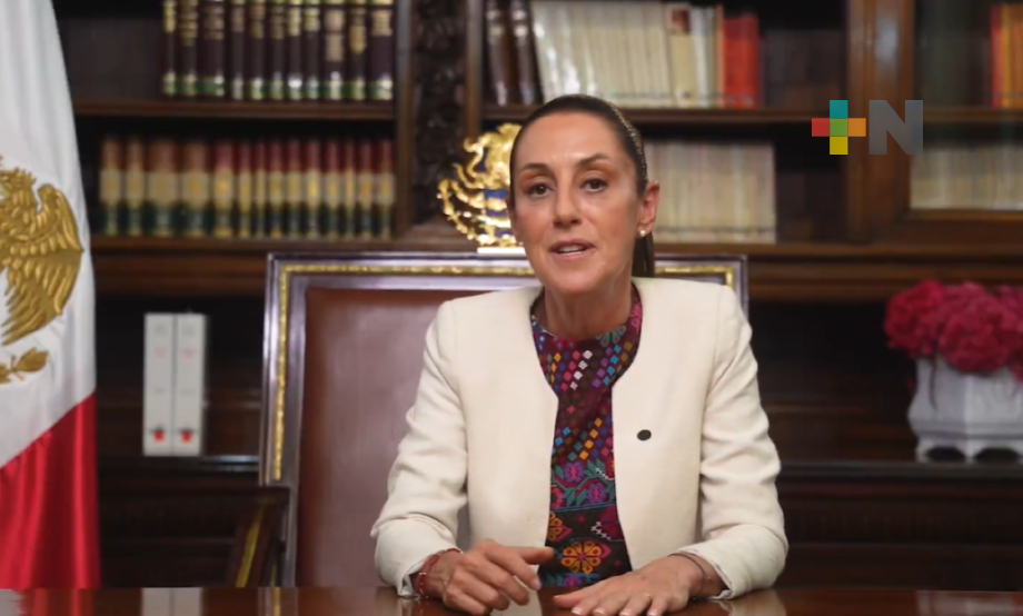 México es un país cada vez más justo y democrático: Sheinbaum