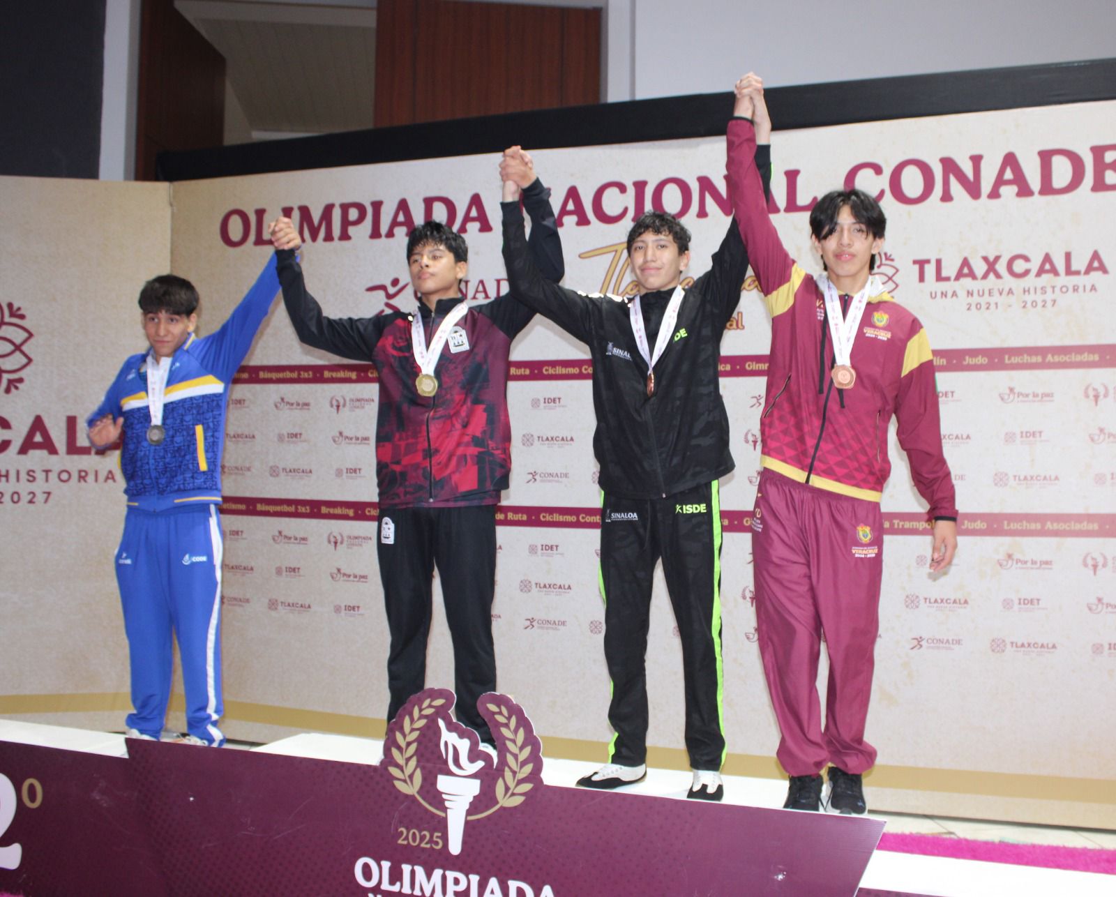 Suma Veracruz cinco medallas más en lucha en la ON 2025
