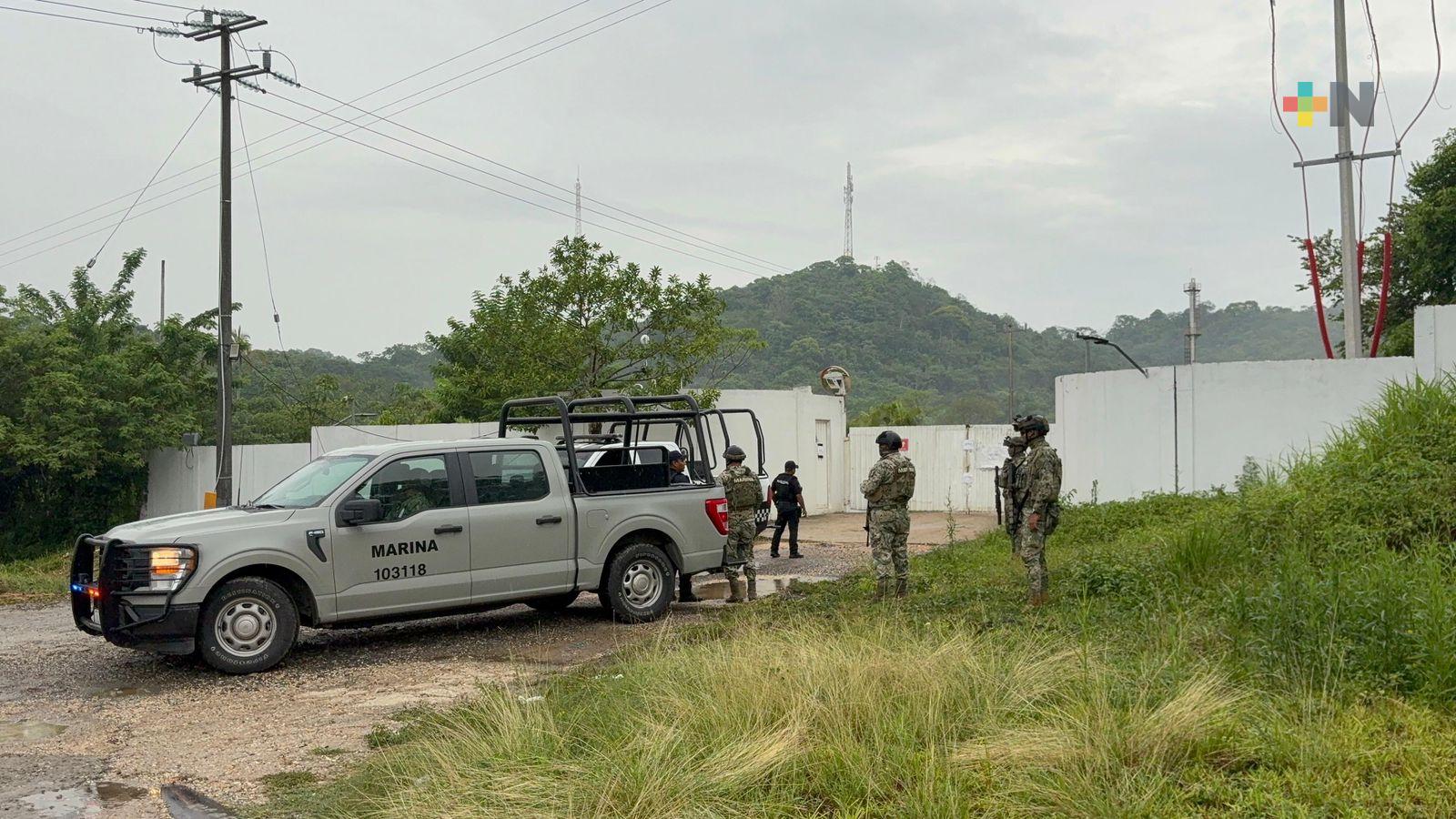 Marina y SSP aseguran refinería clandestina en Coatzacoalcos
