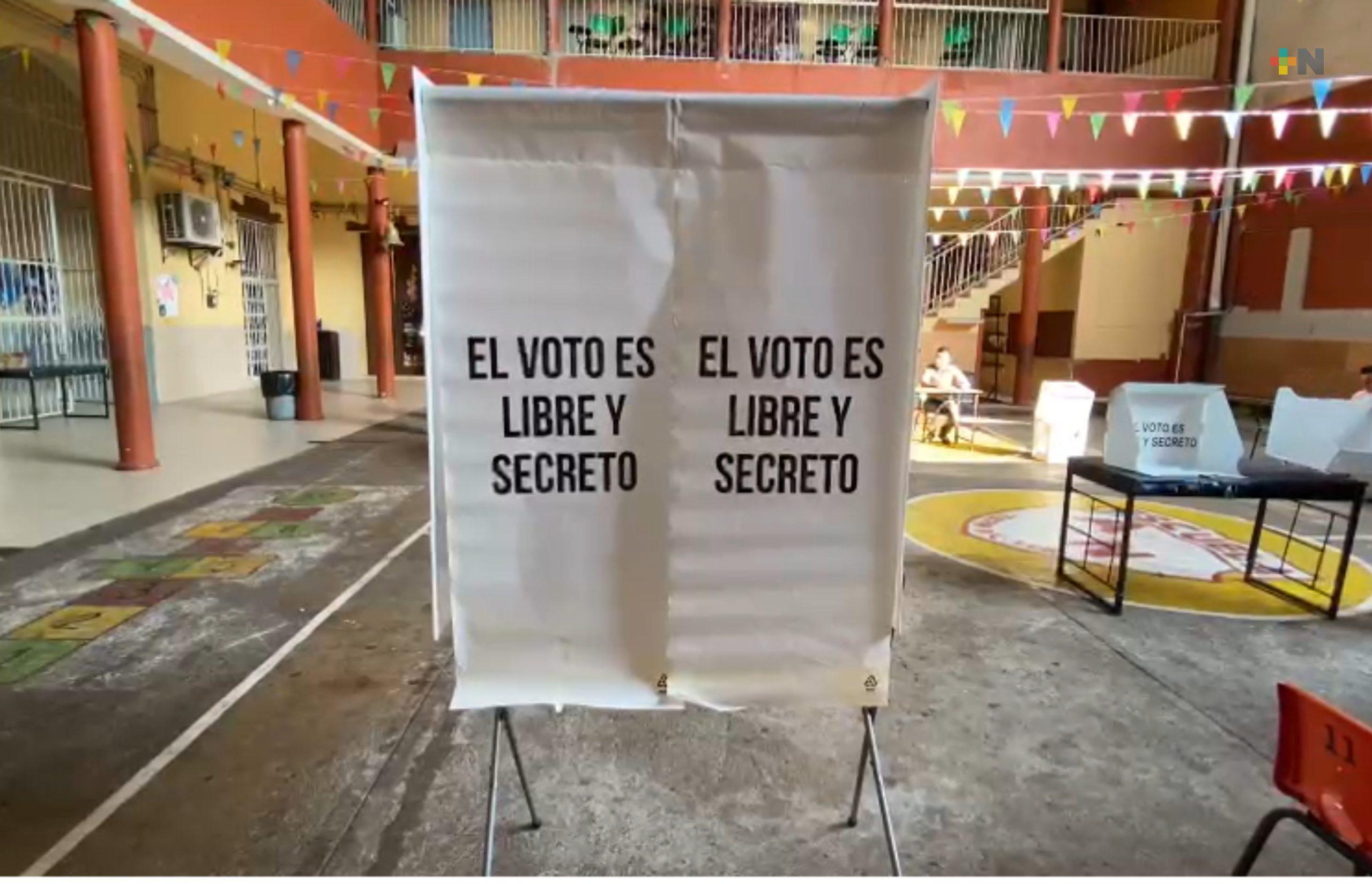 Condiciones climáticas favorables para proceso electoral en Tuxpan
